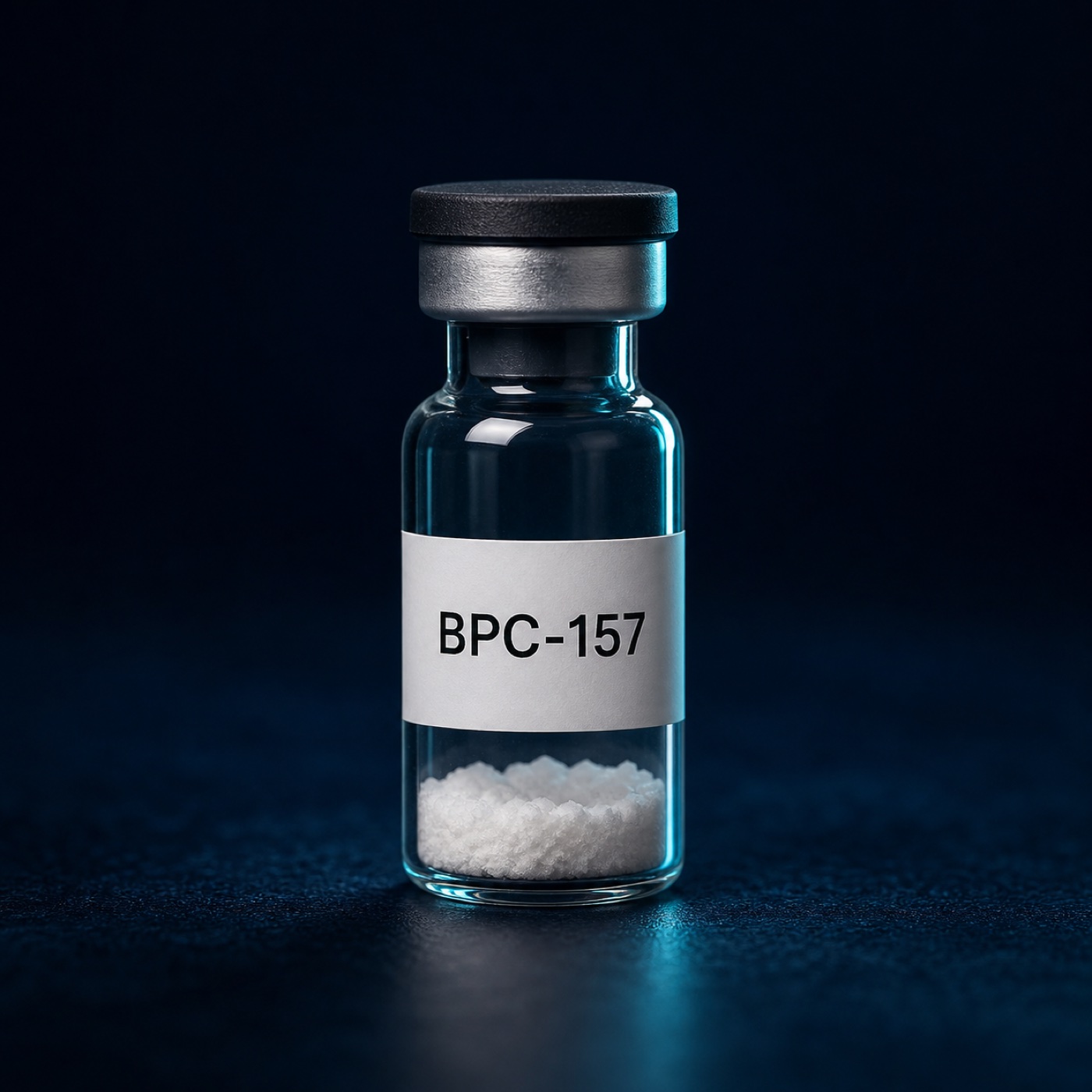 A generic vial labelled BPC-157.