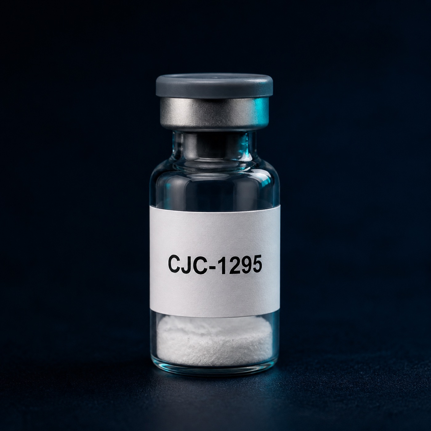 A generic vial labelled CJC-1295.