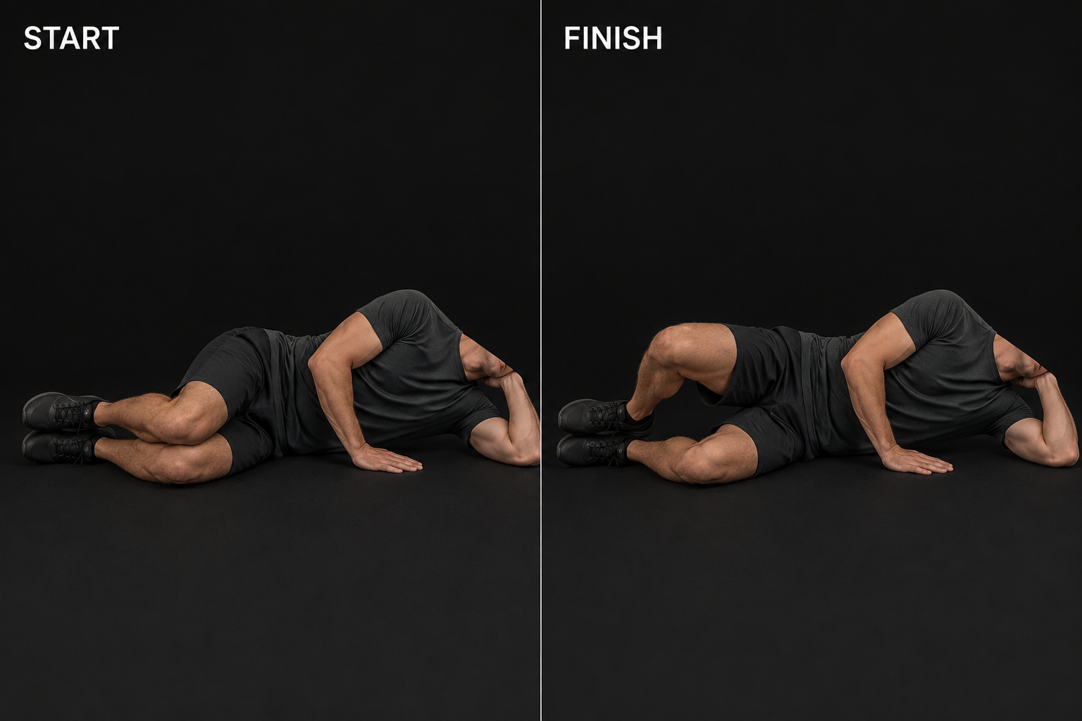 Start and finish demonstration of Clamshell
