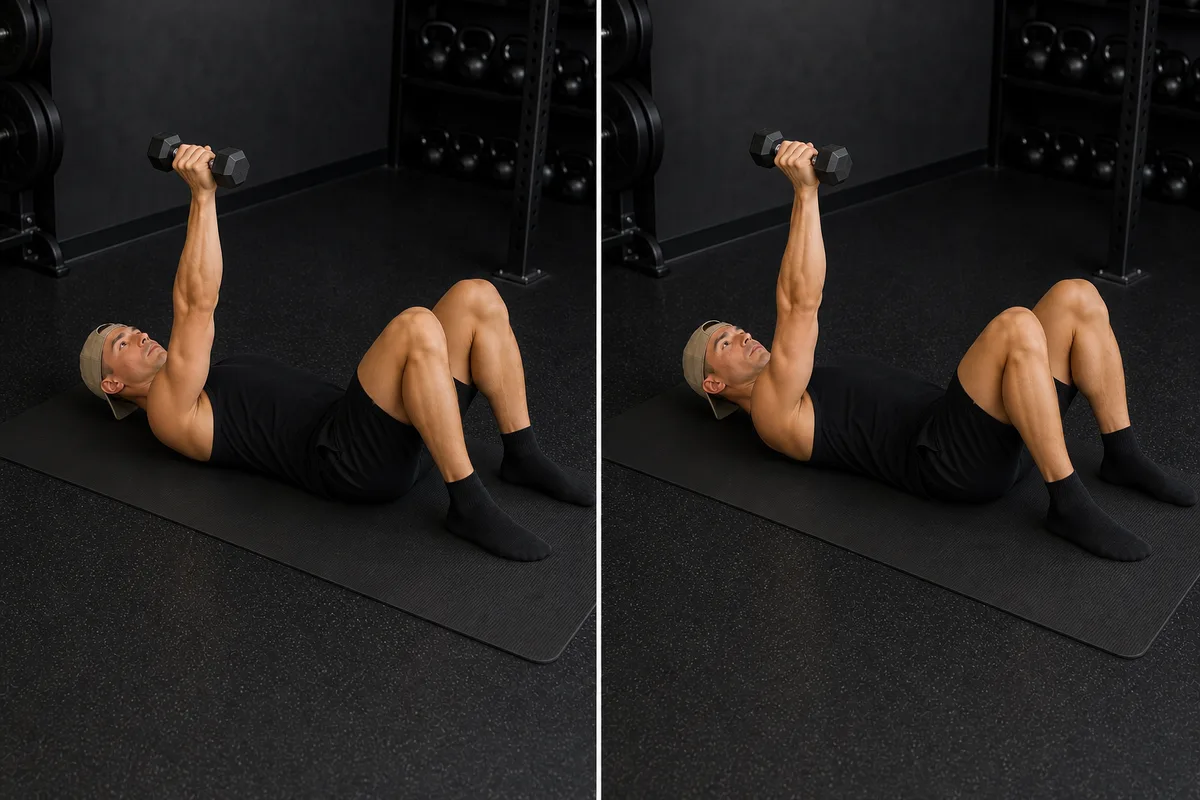 Start and finish demonstration of Serratus Anterior Punch